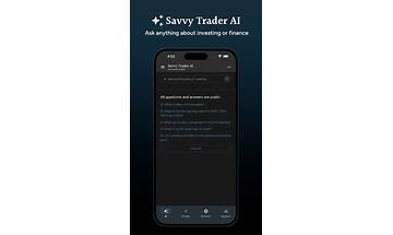 Savvy Trader AI: App Reviews; Features; Pricing & Download | OpossumSoft